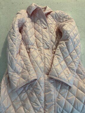 Kate Spade Quilted Coat Size XS Pink